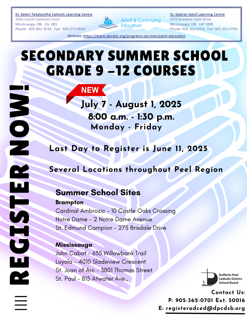 summer school flyer
